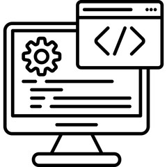 Programming  Line Icon