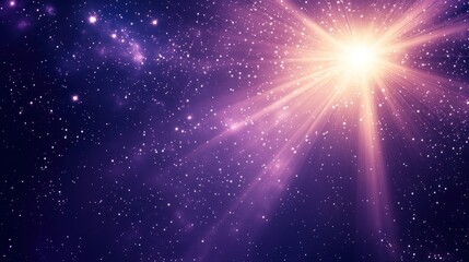 Wall Mural - Cosmic Light Show
