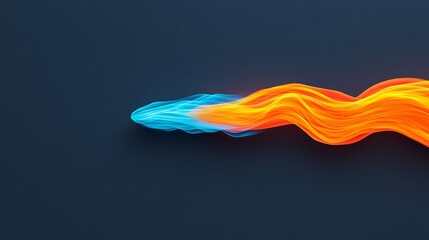 Poster - A lively burst of bright embers set against a pitch-black backdrop.