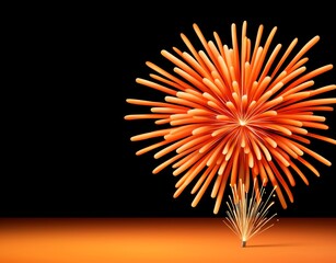 Poster - A lively burst of light and energy spreading outwards.