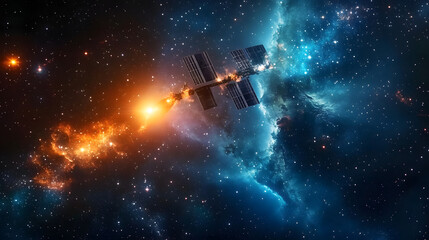 Wall Mural - space of space