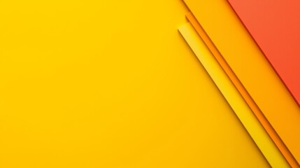 Poster - A dynamic gradient moving from yellow to orange.