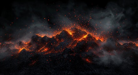 Poster - Full HD black wallpaper, dark and black background, black surface, full HD black backdrop.