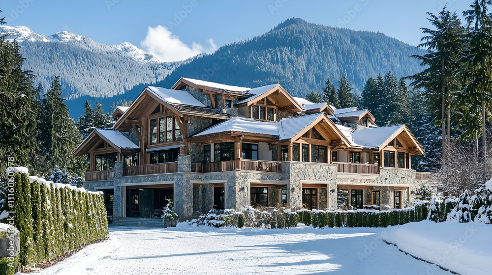 Alpine Lodge Home with Snow Garden and Peak Views, Vail Mountain Estate ...
