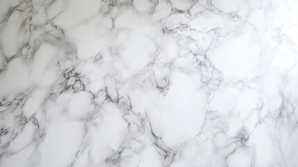 Poster - white marble stone texture with subtle gray veining suitable for background or design projects