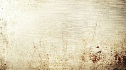 Aufkleber - Textured aged metal surface featuring scratches, dents, rust, and impact marks in gray and brown tones for abstract backgrounds.