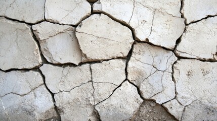 Poster - Cracked Beige Marble Texture for Interior and Exterior Home Decoration and Design Applications in Wall and Floor Surfaces