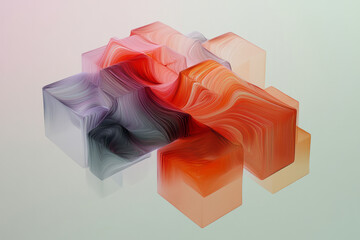 Poster - a colorful abstract design