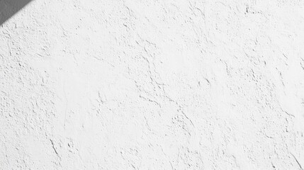 Poster - Textured white concrete wall background with subtle grunge details for modern design and creative projects