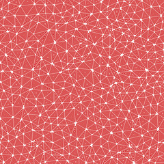 Poster - abstract background with mosaic triangle shapes. multiple repeated inner triangles. small triangles 