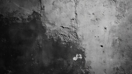 Poster - Polished concrete wall texture with subtle variations and darkened edges creating a rustic industrial background aesthetic