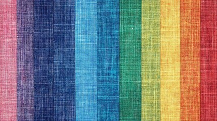 Poster - Multicolored fabric texture samples for furniture design showcasing vibrant textile patterns and colors in a visually appealing background.