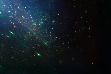 Wall Mural - abstract background of soft focus bokeh lights
