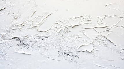 Poster - Textured close-up of a white soft wood surface, showcasing subtle grains and layers, ideal for backgrounds or design projects, minimalism, clean aesthetic, neutral tone.