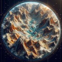 Poster - Geological Visualization A visual representation of geological d