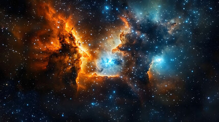 Wall Mural - space of space