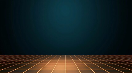Poster - Environmental consideration concept. Abstract grid background with dark hues