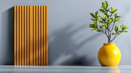 Poster - Seamless roll up banner mockup set in a modern high key studio ambiance with a clean minimalist design  Sleek and streamlined surface textures crisp typographic elements