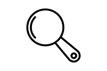Aufkleber - magnifying glass icon. icon related to search. suitable for web site, app, user interfaces, printabl