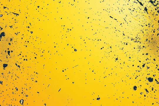 Abstract yellow comic book style background with halftone dots and rays, vintage retro sunburst design vector illustration