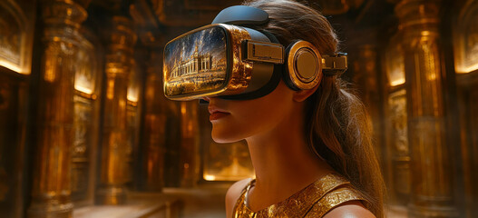 Poster - immersive virtual reality tour of historical sites with adaptive ai guide experience