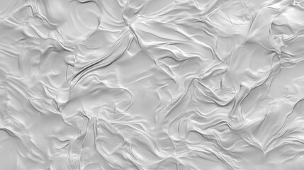 Poster - Textured gray cement wall surface with abstract patterns and waves for background or design use