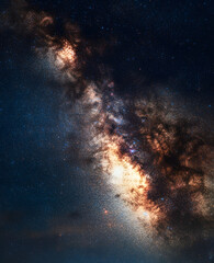 Wall Mural - summer milky way