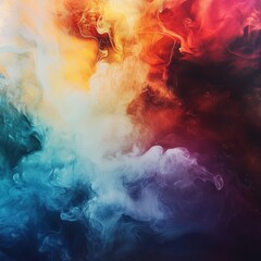 Leinwandbilder - Paint Splash Colore Smoke Water Absrtact Creative Art Background Wallpaper 