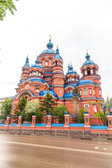 Wall Mural - The Kazan (or Kazansky) Temple (or the Temple of the Kazan Icon of the Mother of God). Irkutsk city, Irkutsk region, Russia.