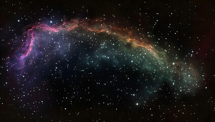 Deep space. High definition star field background . Starry outer space background texture . Colorful Starry Night Sky Outer Space background