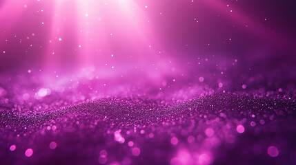 Poster - Abstract purple gradient background with blurred light rays and shadows for a soft, calming design