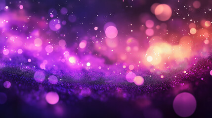 Poster - Gradient abstract purple background with light rays and shadows creating a peaceful and atmospheric mood
