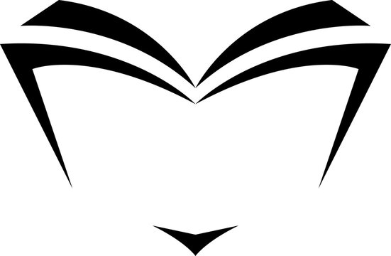 Open book icon. Book icons set. Education signs and symbols. Vector illustration.