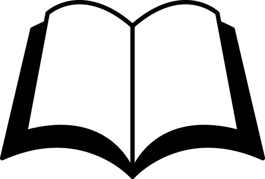 Open book icon. Book icons set. Education signs and symbols. Vector illustration.