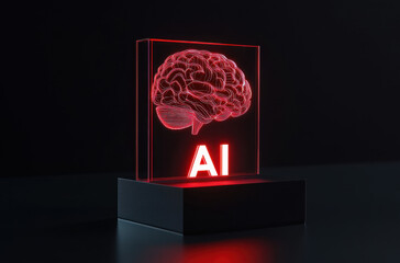 Aufkleber - 3D render of an 