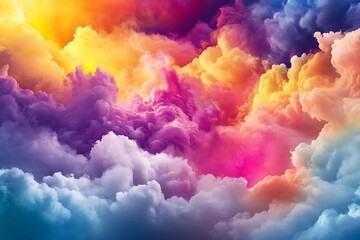 Leinwandbilder - Colorful wallpaper background,