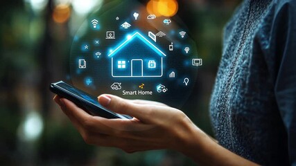 Poster - Using smartphone to control smart home technology in a modern environment