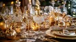 © Andrii - Chic Christmas table setting