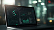 © Tania - KPI Dashboard Interface with Data Visualizations and Progress Bars