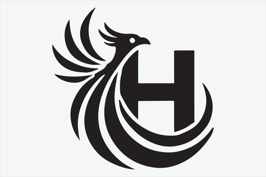 A sleek and modern logo design featuring the letter 'H' in a bold.