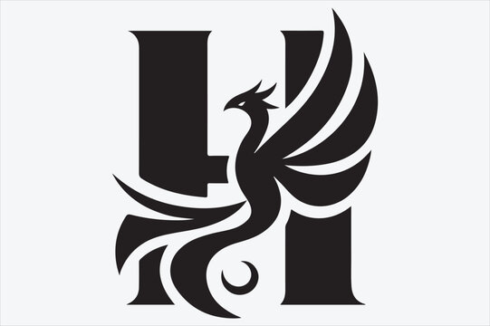 A sleek and modern logo design featuring the letter 'H' in a bold.