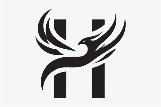 A sleek and modern logo design featuring the letter 'H' in a bold.