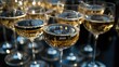 © MKS - Celebrate New Year's Eve 2025 with Sparkling Champagne in Elegant Flutes