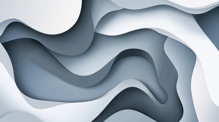 Wall Mural - Elegant gray abstract background illustration with high definition quality and visual appeal