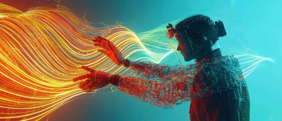 Poster - Engineering digital wave patterns an innovative laboratory exploration of technology