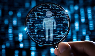 Privacy concept in cyber security data protection
