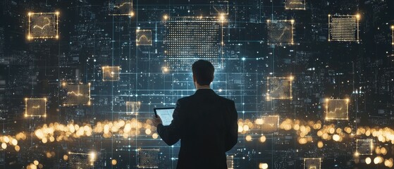 Poster - Financial analysis in the digital era exploring blockchain in virtual environments