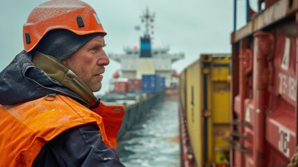 Poster - In charge of inventory and reports the Chief Officer keeps a meticulous record of all cargo loaded and unloaded during the voyage.