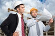 © BillionPhotos.com - Engineering people at work at construction site.