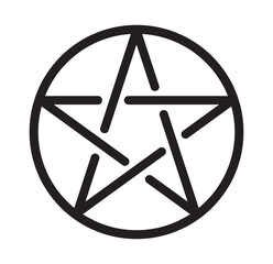 Wall Mural - star icon and favorite icon set. Vector illustration isolated on white background.